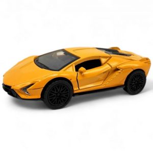 Машинка металева "Lamborghini Автопром", інерція, двері, помаранчева