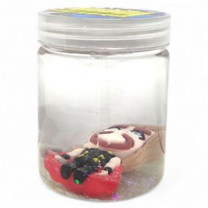 ІГРАШКА-АНТИСТРС СЛАЙМ З ФІГУРКОЮ "ГЕРОЇ МАРВЕЛ" (ПРОЗОРИЙ)