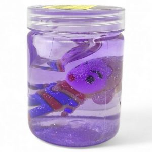 ІГРАШКА-АНТИСТРС СЛАЙМ З ФІГУРКОЮ "ГЕРОЇ МАРВЕЛ" (ФІОЛЕТОВИЙ)