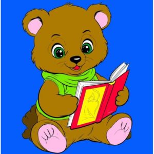 Набір для розпису по контурах "Почитаємо" 25x25 см