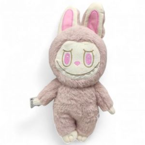 Іграшка мʼяка "Лабубу" 33 см (СВІТЛО-РОЖЕВА)