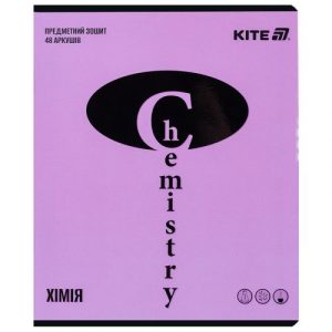 Зошит предметн. 48 арк., кл., софт тач+УФ, Bright, хімія