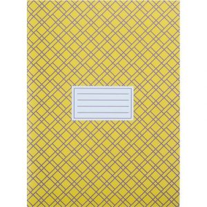Зошит для записів А4 96 арк., кліт., жовтий