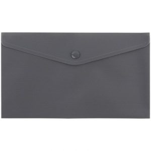 Папка-конверт на кнопці DL, Morandi сірий