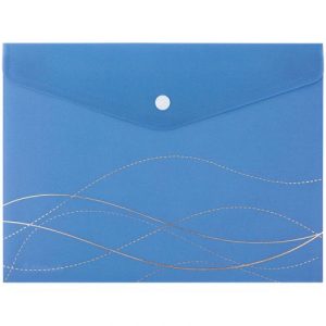 Папка на кнопці, А5+, Waves-2