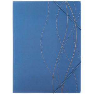 Папка на гумках, А4+, Waves-2