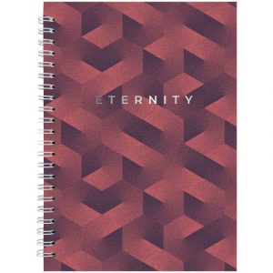 Блокнот на спіралі тверда обкл., А5, 96арк. №25