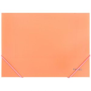 Папка на гумках, А5+, Pastelini, персикова