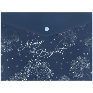 Папка на кнопці А5+ Flower Symphony-4