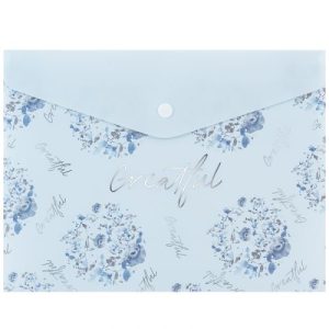 Папка на кнопці А5+ Flower Symphony-2