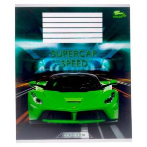 Зошит кольоровий 12 аркушів, клітинка. мікс видів