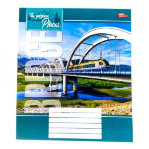 Зошит кольоровий 36 аркушів, клітинка 3427 N