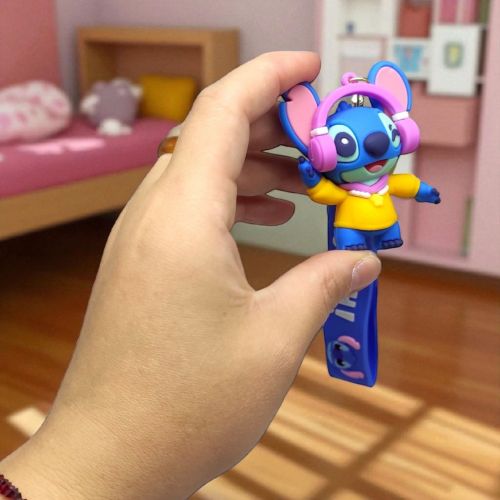 Брелок "Стіч" гумовий 7 см (мікс видів, ціна за 1 шт)