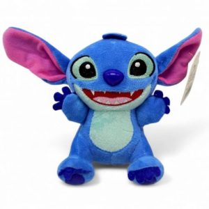 Мʼяка іграшка Стіч з зубами 15 см, синій