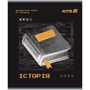 Зошит предметн. 48 арк., кл., гібр лак+УФ, Techno, історія