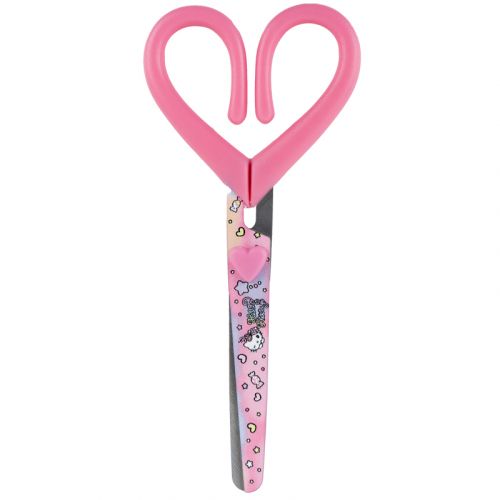 Ножиці дитячі з мал. на лезі, 13см HK