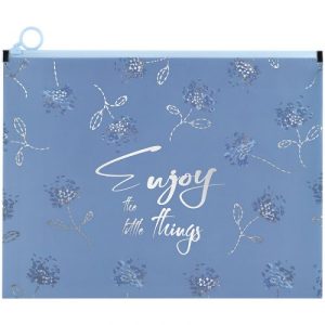 Папка на блискавці zip-lock А4+ Flower Symphony-3