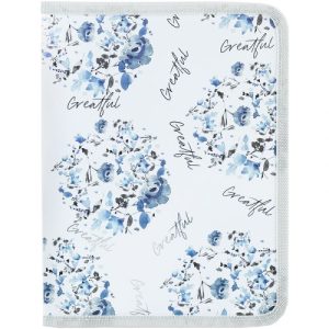 Папка об'ємна на блискавці А5+ Flower Symphony-2