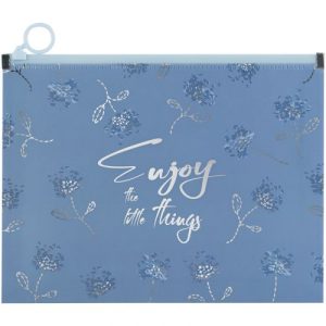 Папка на блискавці zip-lock А5+ Flower Symphony-3