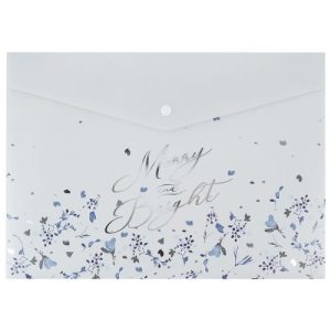 Папка на кнопці А4 Flower Symphony-1