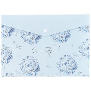 Папка на кнопці А4 Flower Symphony-2