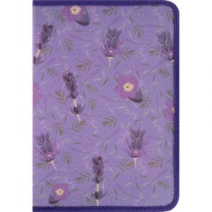 Папка об'ємна на блискавці А4+ Lavender-4