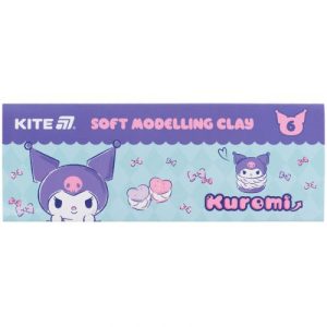 Пластилін восковий, 6 кольорів, 120 г. HK