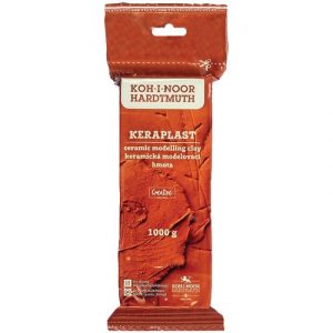 Пластилін Keraplast, 1000г., теракотовий