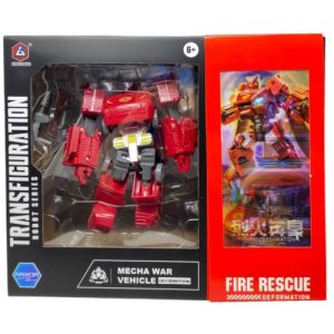 Трансформер, висота 18 см, зброя, в коробці