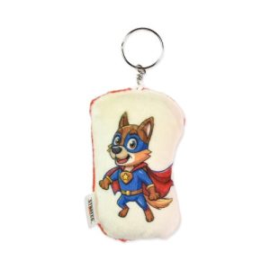 Плюшевий брелок Strateg Супер пес (60906)