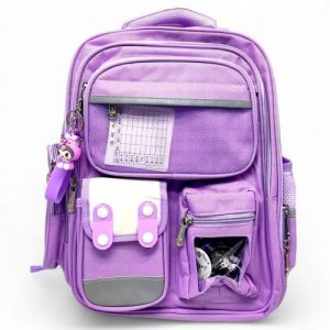 Рюкзак шкільний "Sanrio/Санріо. Kuromi/Куромі", 31×41×15 см (БУЗКОВИЙ)