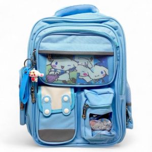 Рюкзак шкільний "Sanrio/Санріо. Cinnamoroll/Сінаморол", 31×41×15 см (БЛАКИТНИЙ)