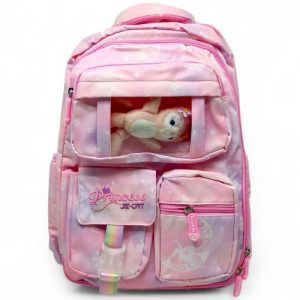 Рюкзак шкільний 30×46×17 см (РОЖЕВИЙ)