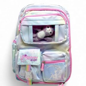 Рюкзак шкільний 30×46×17 см (БЛАКИТНИЙ)