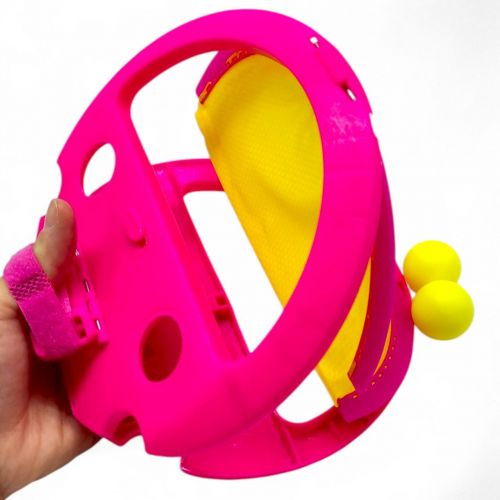 Пастка (кетчбол) з двома мʼячиками (ЗЕЛЕНИЙ)