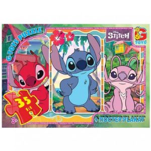 Пазли із серії "Stitch / Стіч", 35 ел