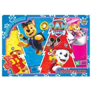 Пазли із серії "Paw Patrol" (Цуценячий патруль), 35 ел