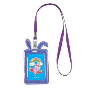 Бейдж Bunny з голографічним ефектом, фіолетовий