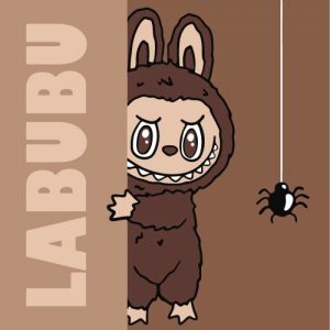 Набір для розпису по номерах для дітей "Хованки Лабубу" 25х25см