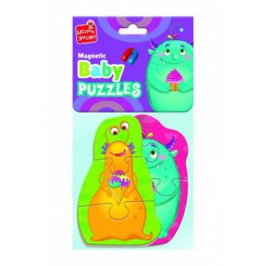 Мʼякі бебі пазли "Монстрики" (2 пазли)