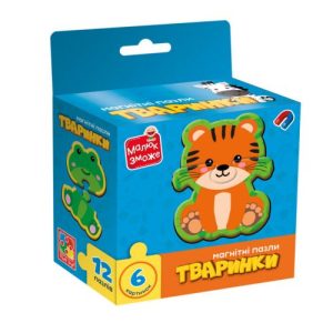 Гра розвиваюча пазли магнітні "Тваринки"