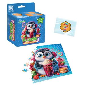 Гра розвиваюча пазли із сюрпризом "Пінгвінятко"