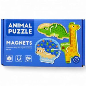 Пазли магнітні "Тваринки" (англ) в коробці