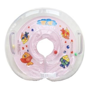 Коло для купання новонароджених "Рибка" (рожевий)