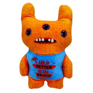 Зубастик Фуглер "У відпустці" 25 см, помаранчевий