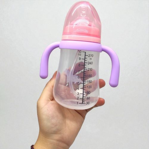 Дитяча пляшечка з грузиком 270 мл.(СОВЕНЯ РОЖЕВЕ) - Зображення 2