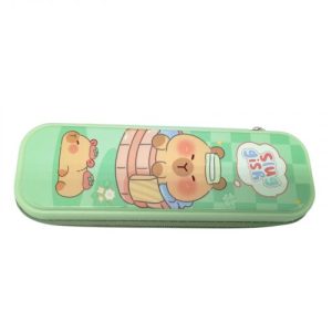 Пенал з утримувачем Капібара уп.PVC (ЗЕЛЕНИЙ)