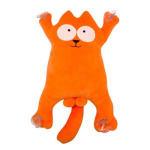 Мʼяка іграшка "Кіт Саймон" (32см) (ПОМАРАНЧЕВИЙ)