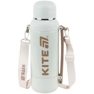 Термос 1200 мл, бежевий