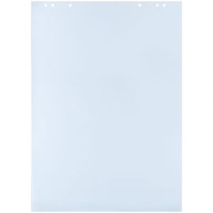 Блок паперу для фліпчарту, 64х90 см, 30 арк., нелін., поліет